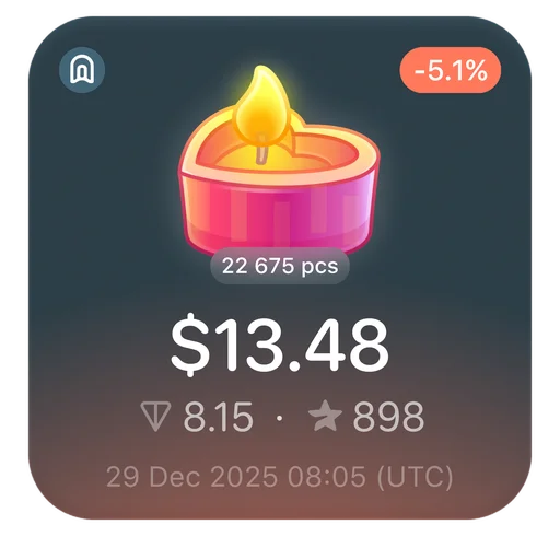 🕯 Стикер «Gifts TG» для Telegram
