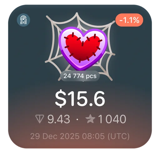 🫀 Стикер «Gifts TG» для Telegram