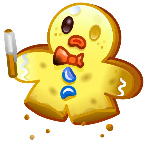 🎁 Эмодзи «Ginger Cookie» для Telegram