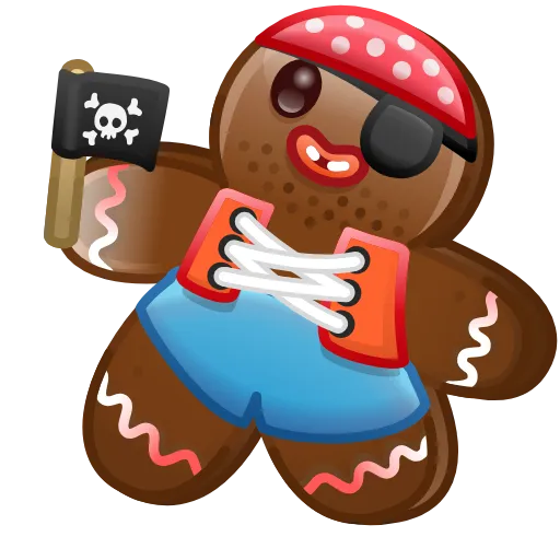 🎁 Эмодзи «Ginger Cookie» для Telegram