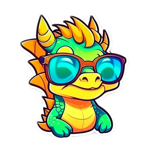 🐲 Стикер «Animals Животные» для Telegram