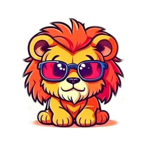 🦁 Стикер «Animals Животные» для Telegram