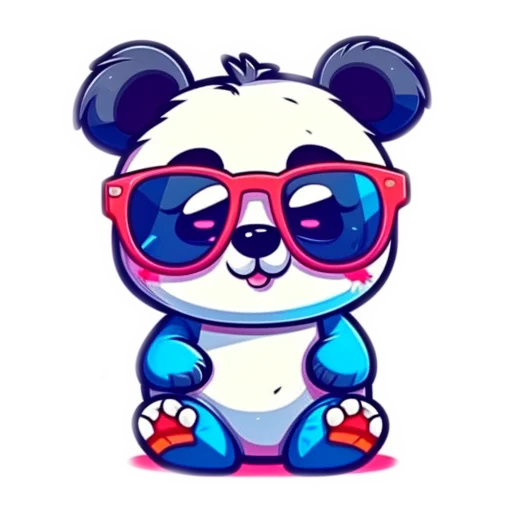 🐼 Стикер «Animals Животные» для Telegram