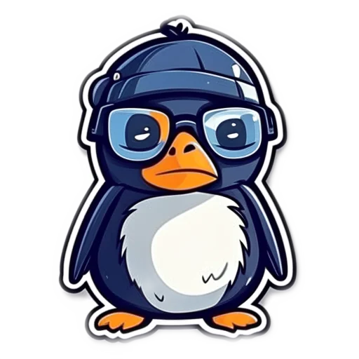 🐧 Стикер «Animals Животные» для Telegram