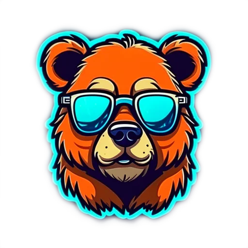 🐻 Стикер «Animals Животные» для Telegram