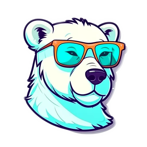 🐻‍❄️ Стикер «Animals Животные» для Telegram
