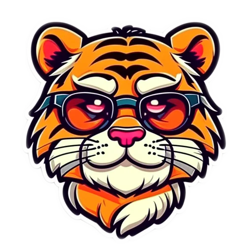 🐯 Стикер «Animals Животные» для Telegram