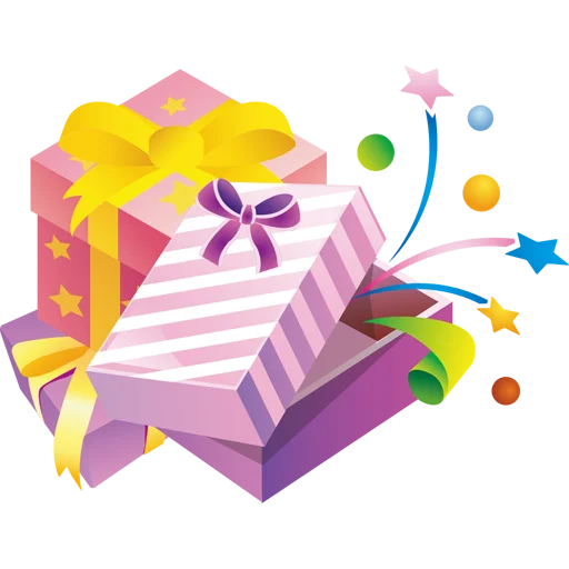 🎁 Стикер «Gift Packs» для Telegram