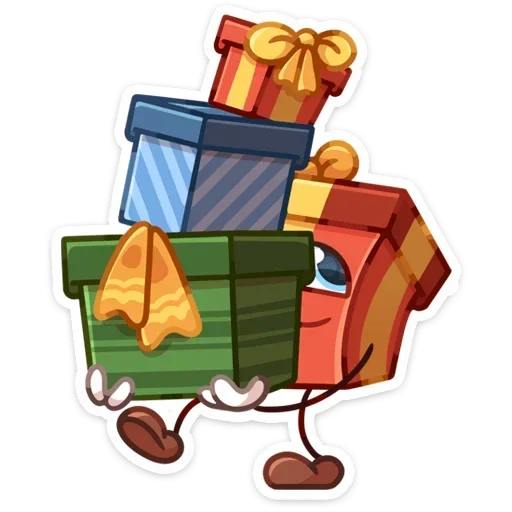 🎁 Стикер «Гифти без надписей» для Telegram