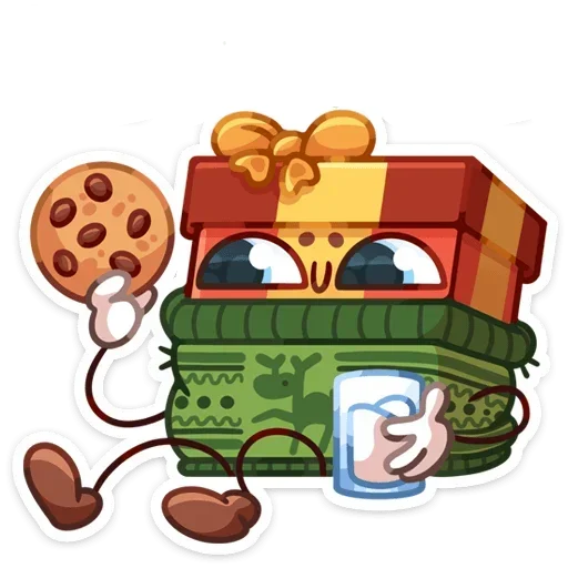😊 Стикер «Гифти без надписей» для Telegram