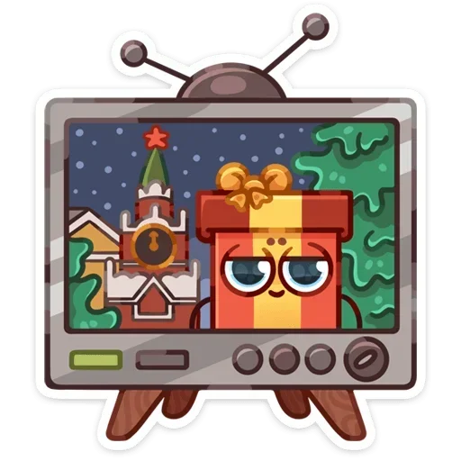 🖥 Стикер «Гифти без надписей» для Telegram