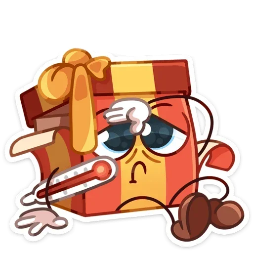 🤒 Стикер «Гифти без надписей» для Telegram