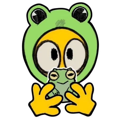 🐸 Стикер «GiftKetsAvens» для Telegram