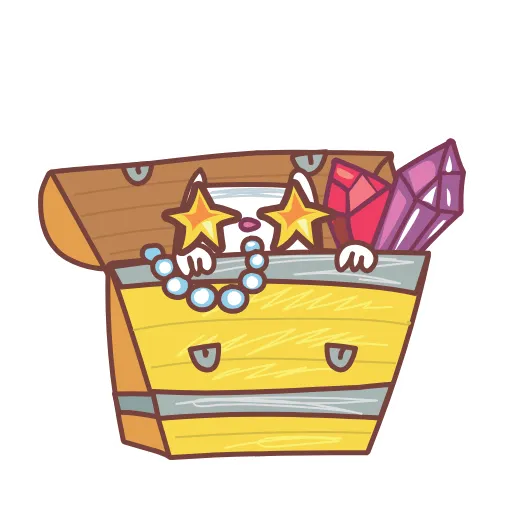 🤩 Стикер «Подарочный» для Telegram