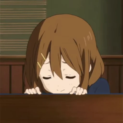 😞 Стикер «Yui Hirasawa» для Telegram