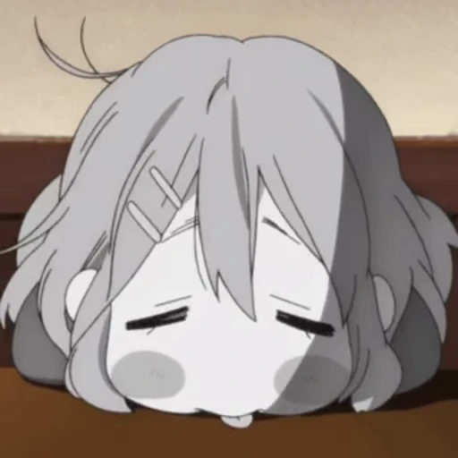 😵 Стикер «Yui Hirasawa» для Telegram