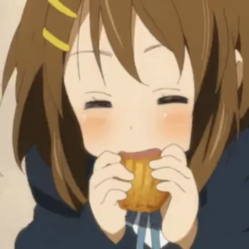 🍪 Стикер «Yui Hirasawa» для Telegram