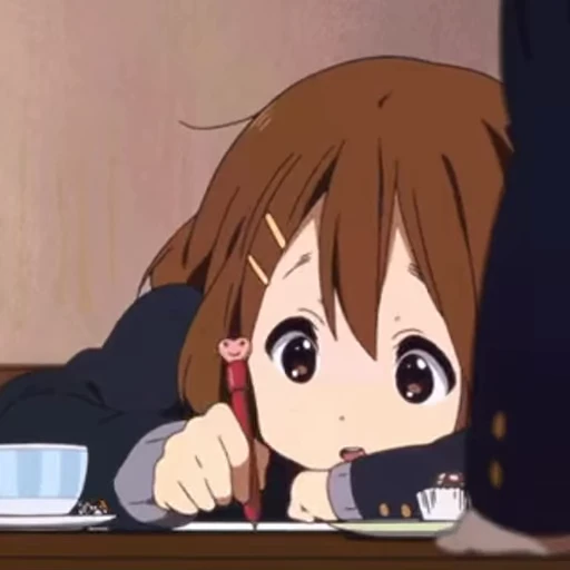 🙂 Стикер «Yui Hirasawa» для Telegram