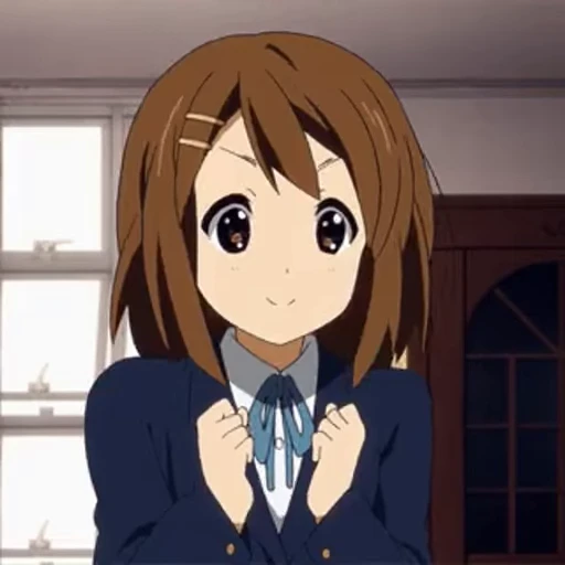 ☺ Стикер «Yui Hirasawa» для Telegram
