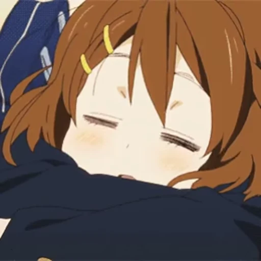 😴 Стикер «Yui Hirasawa» для Telegram