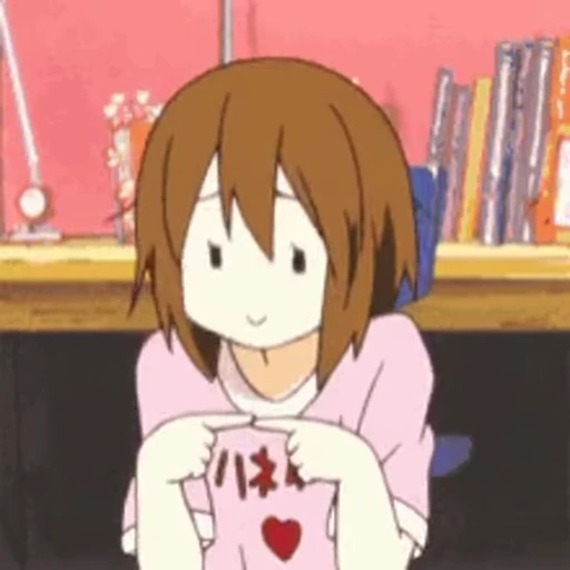 😌 Стикер «Yui Hirasawa» для Telegram