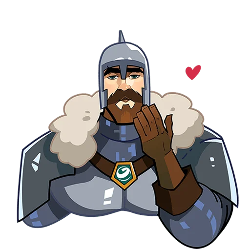 😘 Стикер «Giga Богатырь Без Текста» для Telegram