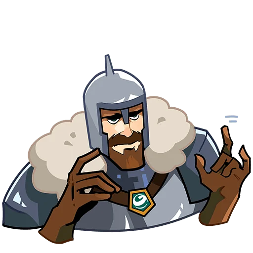 🐎 Стикер «Giga Богатырь Без Текста» для Telegram