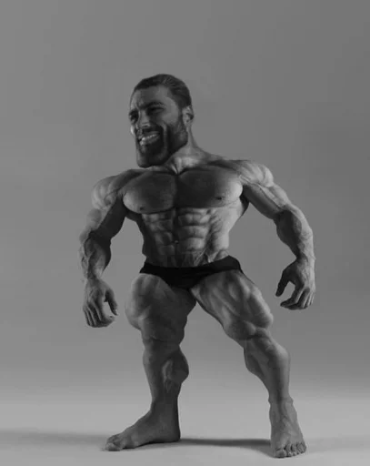 💪 Стикер «giga chad» для Telegram