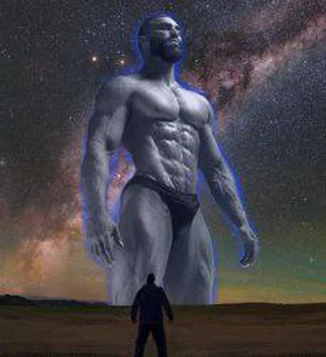 💪 Стикер «giga chad» для Telegram