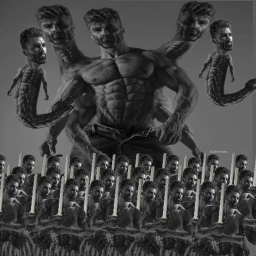 💪 Стикер «giga chad» для Telegram