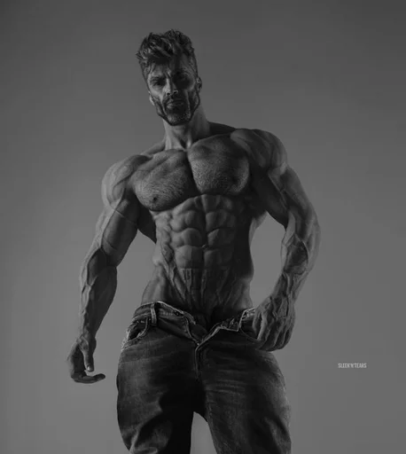 💪 Стикер «giga chad» для Telegram