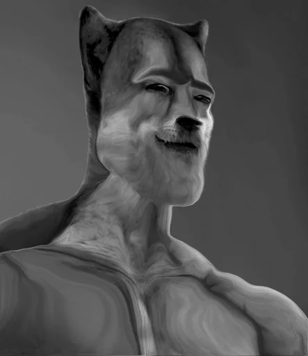 💪 Стикер «giga chad» для Telegram