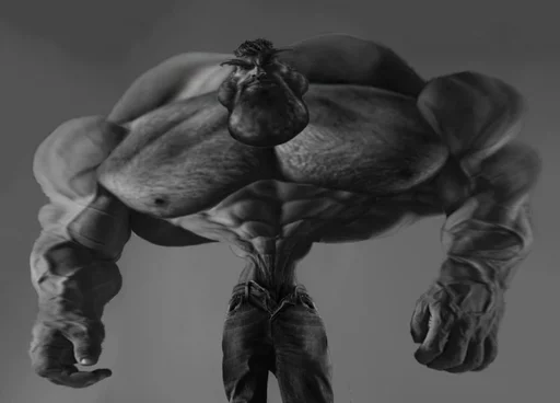 💪 Стикер «giga chad» для Telegram