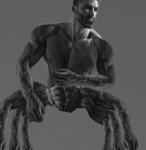 💪 Стикер «giga chad» для Telegram