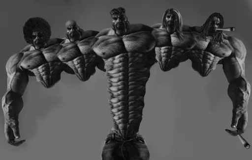 💪 Стикер «giga chad» для Telegram