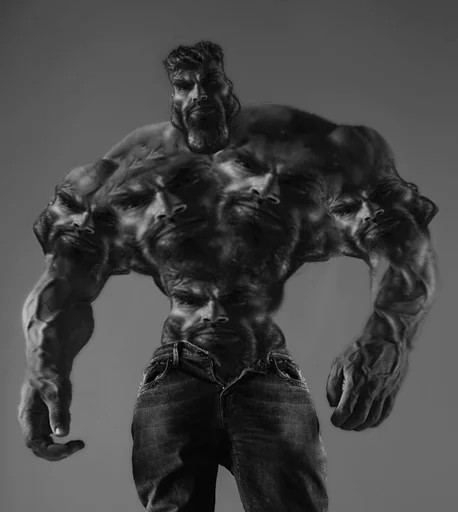 💪 Стикер «giga chad» для Telegram
