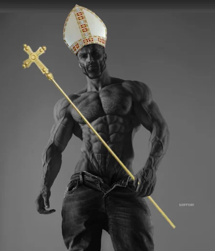 ⛪️ Стикер «GigaChad» для Telegram