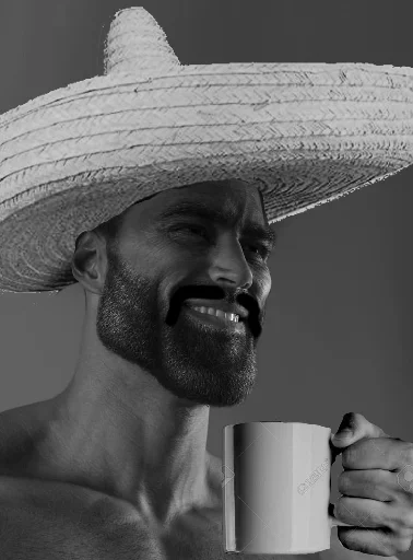 🇲🇽 Стикер «GigaChad» для Telegram