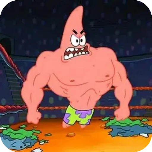 💪 Стикер «GIGA SPONGE» для Telegram