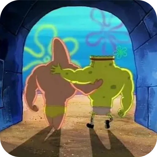 🤝 Стикер «GIGA SPONGE» для Telegram
