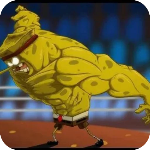 💪 Стикер «GIGA SPONGE» для Telegram