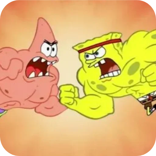 💪 Стикер «GIGA SPONGE» для Telegram