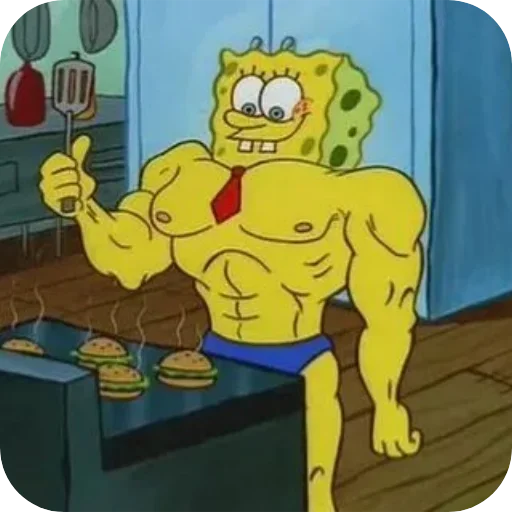 Стикерпак GIGA SPONGE для Telegram