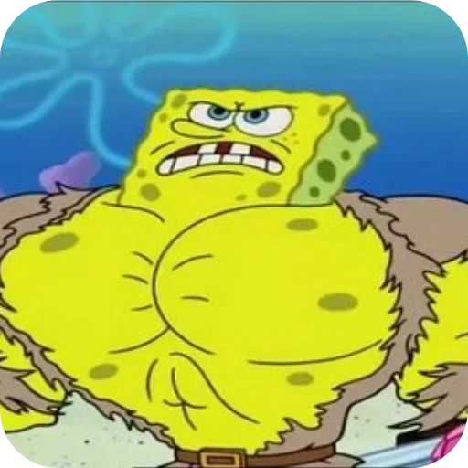 💪 Стикер «GIGA SPONGE» для Telegram
