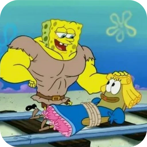 💪 Стикер «GIGA SPONGE» для Telegram
