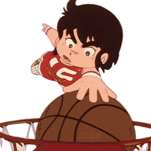 🏀 Стикер «GIGI LA TROTTOLA/DASH KAPPEI» для Telegram