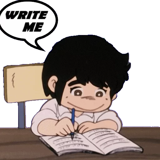 ✍ Стикер «GIGI LA TROTTOLA/DASH KAPPEI» для Telegram