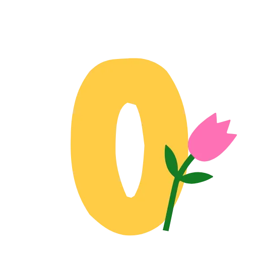 🌹 Эмодзи «Жёлтые буквы с анимацией» для Telegram