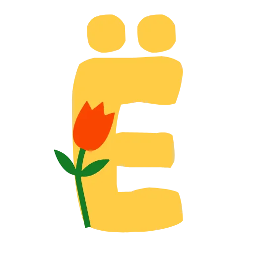 💐 Эмодзи «Жёлтые буквы с анимацией» для Telegram
