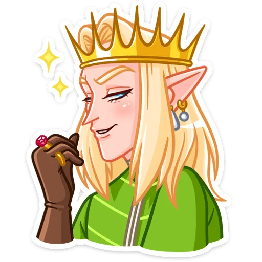 🤴 Стикер «Тёмный Гилиат» для Telegram